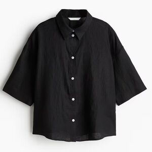 H&M 100% Linen Shirt